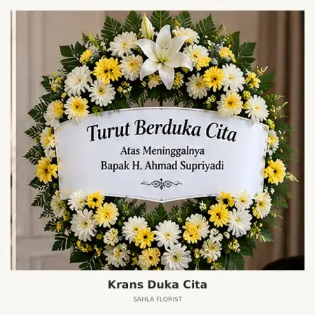Krans Bunga Duka Kawasan Industri Mitra Karawang